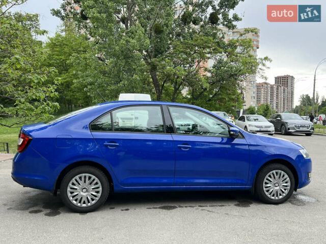 Синий Шкода Рапид, объемом двигателя 1 л и пробегом 10 тыс. км за 7700 $, фото 1 на Automoto.ua