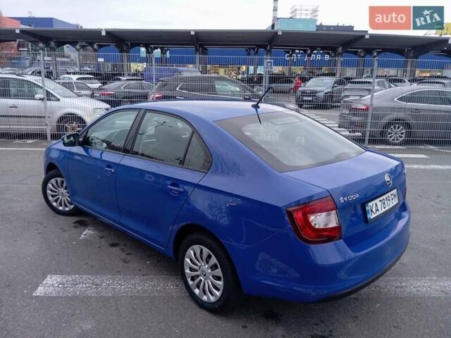 Синий Шкода Рапид, объемом двигателя 1 л и пробегом 117 тыс. км за 9950 $, фото 7 на Automoto.ua