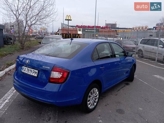 Синий Шкода Рапид, объемом двигателя 1 л и пробегом 117 тыс. км за 9950 $, фото 4 на Automoto.ua