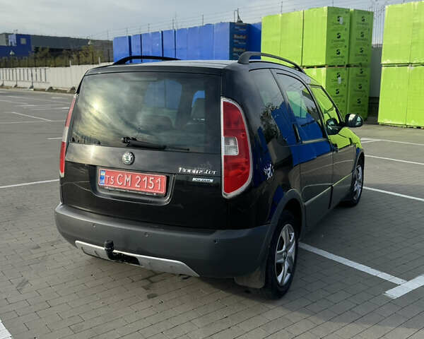 Черный Шкода Румстер, объемом двигателя 1.9 л и пробегом 222 тыс. км за 6999 $, фото 4 на Automoto.ua