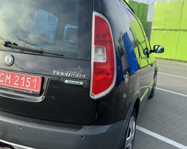 Черный Шкода Румстер, объемом двигателя 1.9 л и пробегом 222 тыс. км за 6999 $, фото 6 на Automoto.ua