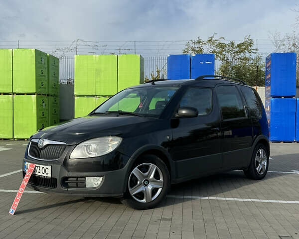 Черный Шкода Румстер, объемом двигателя 1.9 л и пробегом 224 тыс. км за 7250 $, фото 1 на Automoto.ua