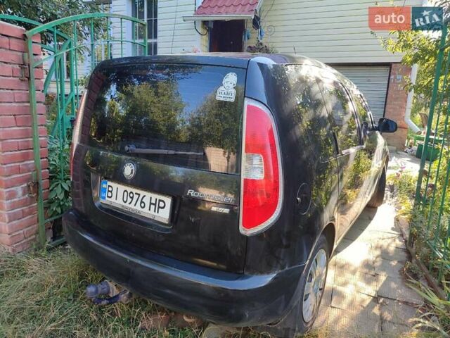 Черный Шкода Румстер, объемом двигателя 1.39 л и пробегом 278 тыс. км за 5000 $, фото 4 на Automoto.ua