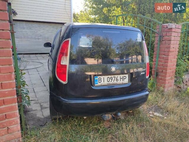 Черный Шкода Румстер, объемом двигателя 1.39 л и пробегом 278 тыс. км за 5000 $, фото 5 на Automoto.ua