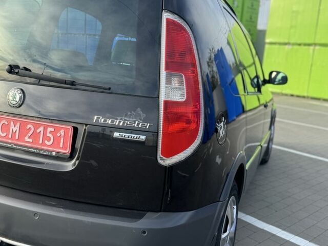 Черный Шкода Румстер, объемом двигателя 1.9 л и пробегом 222 тыс. км за 6699 $, фото 4 на Automoto.ua