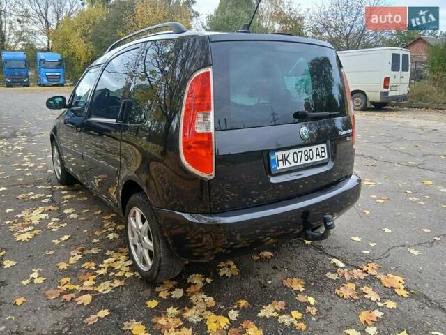 Черный Шкода Румстер, объемом двигателя 1.2 л и пробегом 219 тыс. км за 7200 $, фото 7 на Automoto.ua