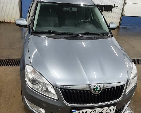 Серый Шкода Румстер, объемом двигателя 1.6 л и пробегом 202 тыс. км за 6500 $, фото 2 на Automoto.ua