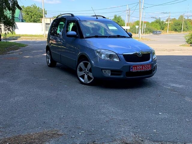 Синий Шкода Румстер, объемом двигателя 1.6 л и пробегом 172 тыс. км за 6600 $, фото 1 на Automoto.ua