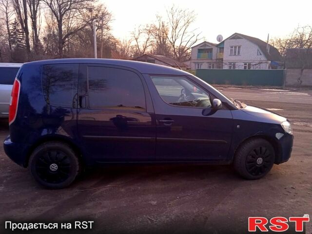 Синий Шкода Румстер, объемом двигателя 1.6 л и пробегом 212 тыс. км за 6500 $, фото 4 на Automoto.ua