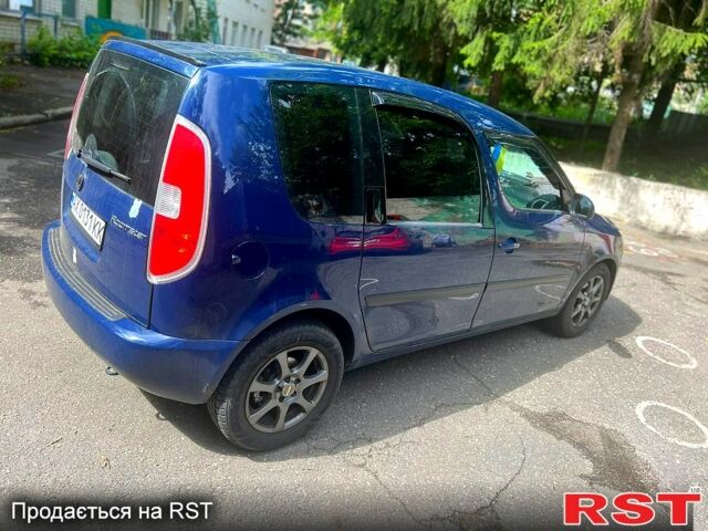 Синий Шкода Румстер, объемом двигателя 1.6 л и пробегом 212 тыс. км за 6500 $, фото 1 на Automoto.ua