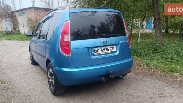 Шкода Румстер 2007 в Ровно на Automoto.ua Синий Шкода Румстер, объемом двигателя 1.6 л и пробегом 234 тыс. км за 6500 $, фото 9 на Automoto.ua