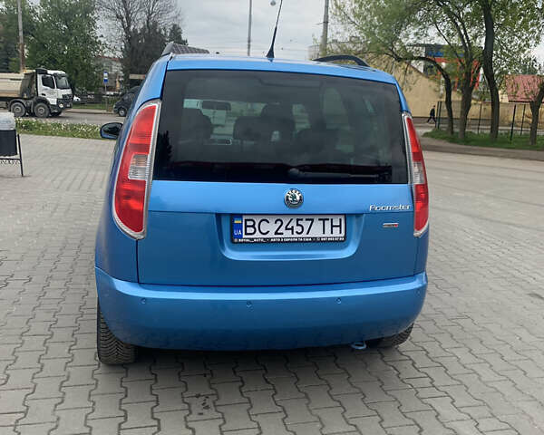 Синий Шкода Румстер, объемом двигателя 1.6 л и пробегом 185 тыс. км за 5800 $, фото 3 на Automoto.ua