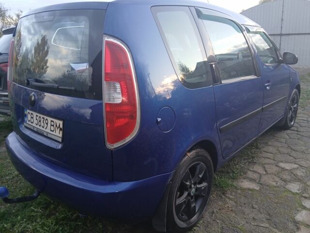 Шкода Румстер 2008 в Чернигове на Automoto.ua Синий Шкода Румстер, объемом двигателя 1.4 л и пробегом 200 тыс. км за 5000 $, фото 10 на Automoto.ua