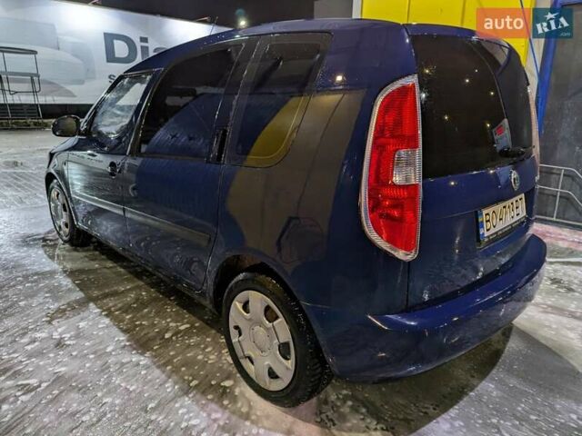 Синий Шкода Румстер, объемом двигателя 1.39 л и пробегом 200 тыс. км за 4600 $, фото 5 на Automoto.ua