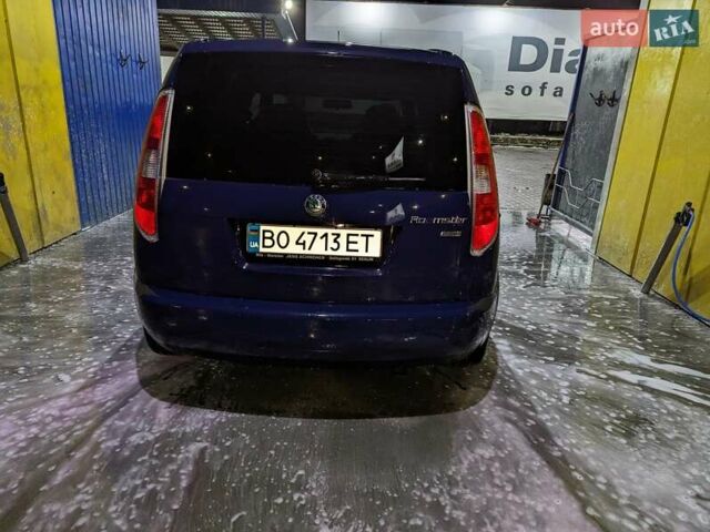 Синий Шкода Румстер, объемом двигателя 1.39 л и пробегом 200 тыс. км за 4600 $, фото 4 на Automoto.ua
