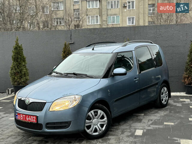 Синий Шкода Румстер, объемом двигателя 1.6 л и пробегом 200 тыс. км за 6890 $, фото 4 на Automoto.ua