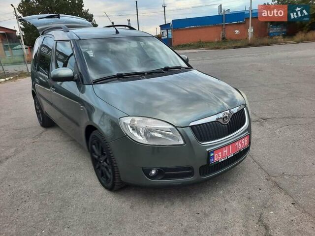 Зелений Шкода Румстер, об'ємом двигуна 1.6 л та пробігом 177 тис. км за 7100 $, фото 72 на Automoto.ua