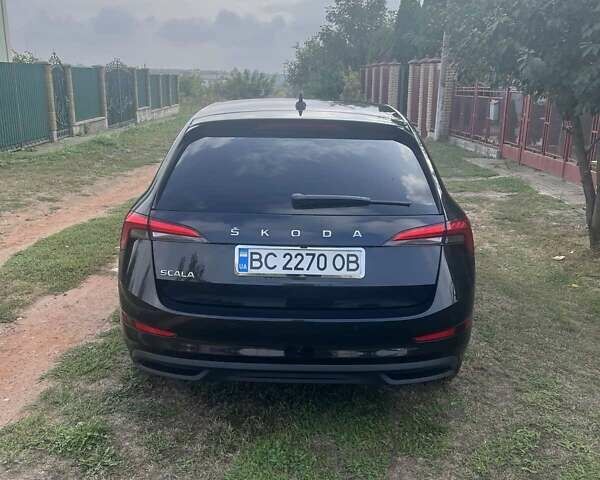 Черный Шкода Scala, объемом двигателя 1 л и пробегом 72 тыс. км за 13700 $, фото 3 на Automoto.ua