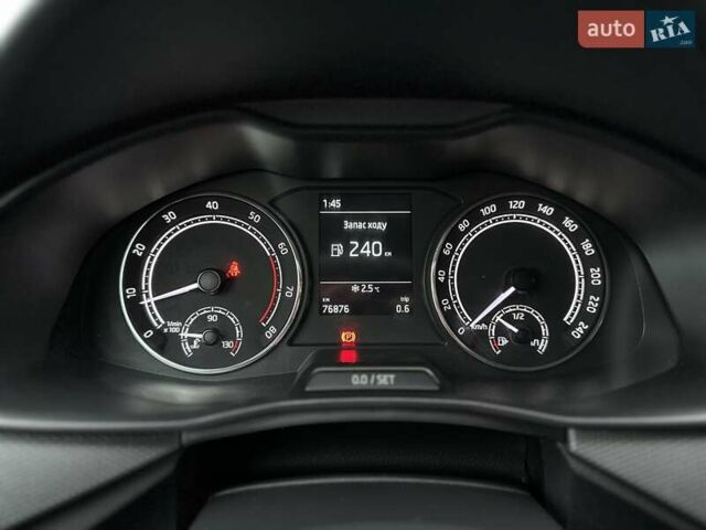 Чорний Шкода Scala, об'ємом двигуна 1.6 л та пробігом 76 тис. км за 15800 $, фото 21 на Automoto.ua