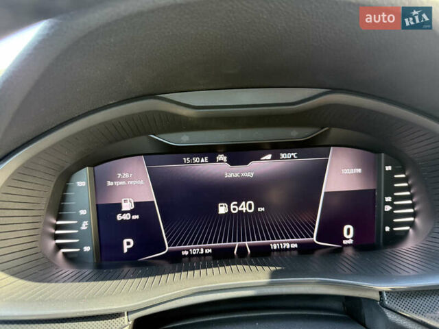 Чорний Шкода Scala, об'ємом двигуна 1.6 л та пробігом 191 тис. км за 17900 $, фото 19 на Automoto.ua
