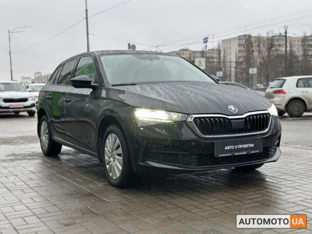 Черный Шкода Scala, объемом двигателя 1.6 л и пробегом 76 тыс. км за 15800 $, фото 2 на Automoto.ua