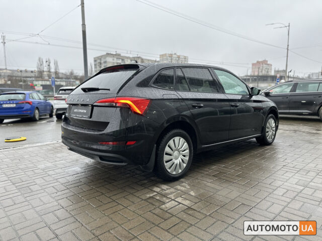 Черный Шкода Scala, объемом двигателя 1.6 л и пробегом 76 тыс. км за 15800 $, фото 1 на Automoto.ua