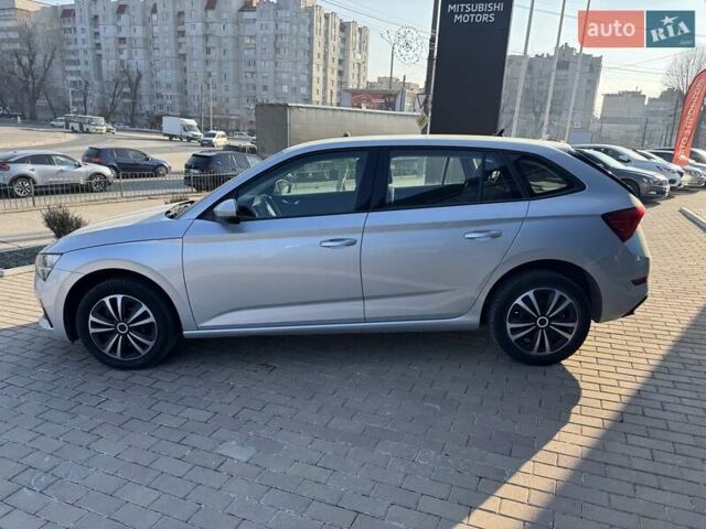 Серый Шкода Scala, объемом двигателя 1.5 л и пробегом 116 тыс. км за 14977 $, фото 1 на Automoto.ua