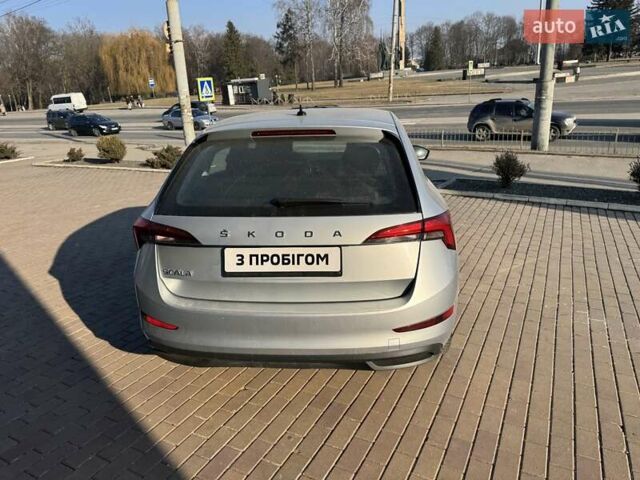 Серый Шкода Scala, объемом двигателя 1.5 л и пробегом 116 тыс. км за 14977 $, фото 6 на Automoto.ua
