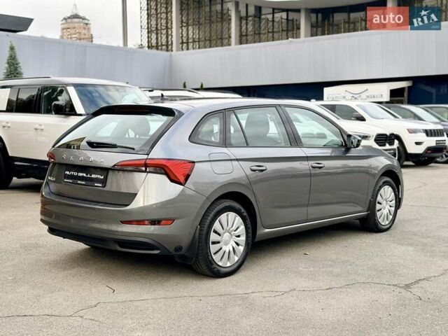 Серый Шкода Scala, объемом двигателя 1.6 л и пробегом 96 тыс. км за 15700 $, фото 4 на Automoto.ua