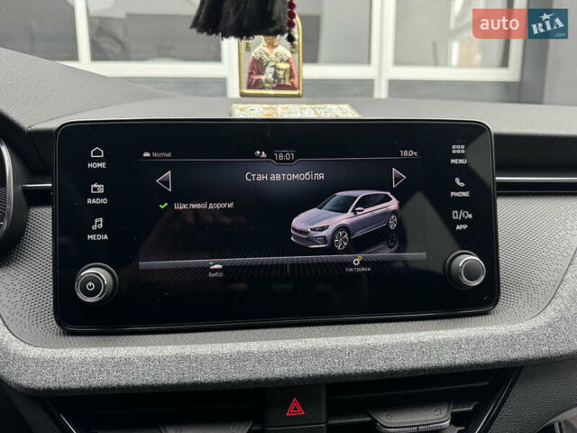 Сірий Шкода Scala, об'ємом двигуна 1 л та пробігом 22 тис. км за 29800 $, фото 47 на Automoto.ua