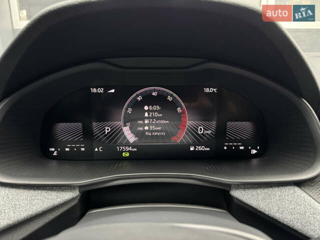 Серый Шкода Scala, объемом двигателя 1 л и пробегом 17 тыс. км за 31000 $, фото 44 на Automoto.ua