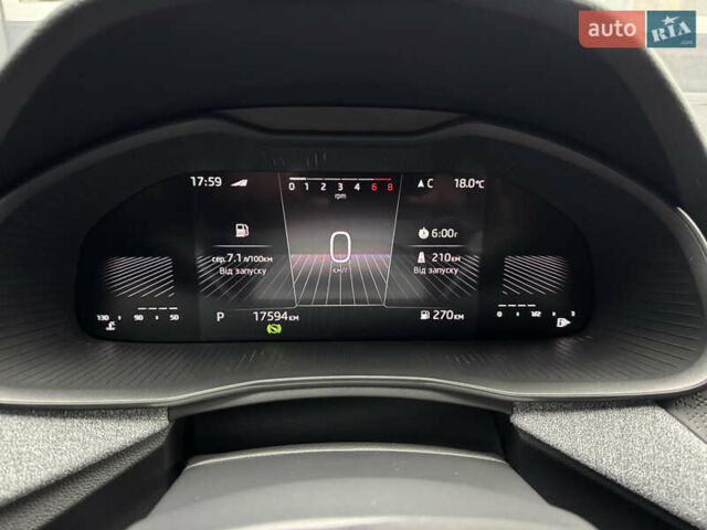 Серый Шкода Scala, объемом двигателя 1 л и пробегом 17 тыс. км за 29999 $, фото 33 на Automoto.ua