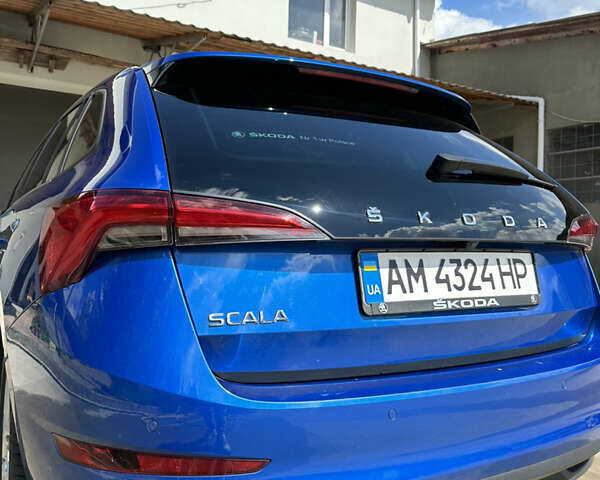 Синий Шкода Scala, объемом двигателя 1 л и пробегом 251 тыс. км за 14600 $, фото 35 на Automoto.ua