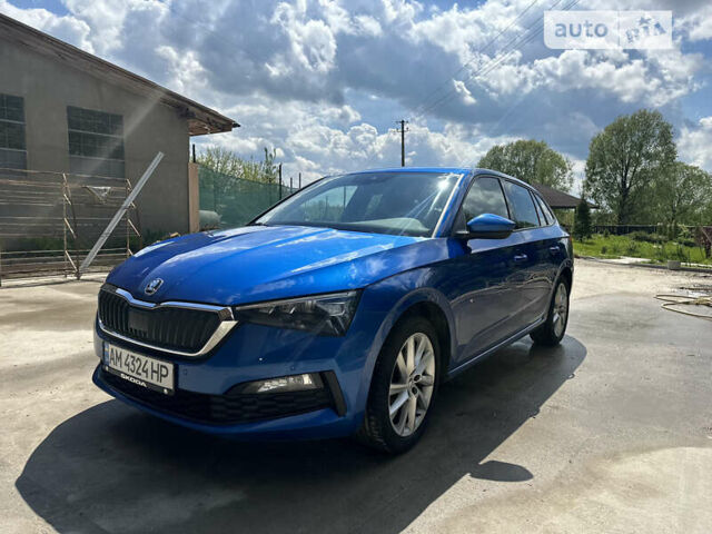 Синій Шкода Scala, об'ємом двигуна 1 л та пробігом 251 тис. км за 14600 $, фото 2 на Automoto.ua