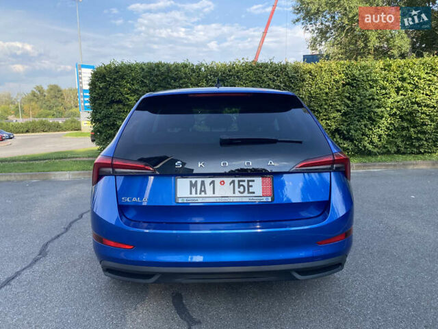 Синий Шкода Scala, объемом двигателя 1.6 л и пробегом 297 тыс. км за 13500 $, фото 3 на Automoto.ua