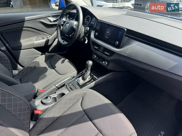 Синий Шкода Scala, объемом двигателя 1.6 л и пробегом 114 тыс. км за 14388 $, фото 5 на Automoto.ua