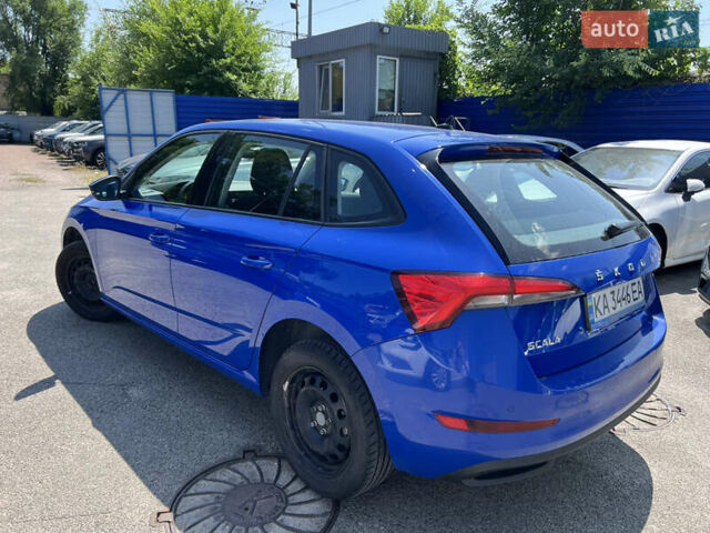 Синий Шкода Scala, объемом двигателя 1.6 л и пробегом 102 тыс. км за 14875 $, фото 4 на Automoto.ua