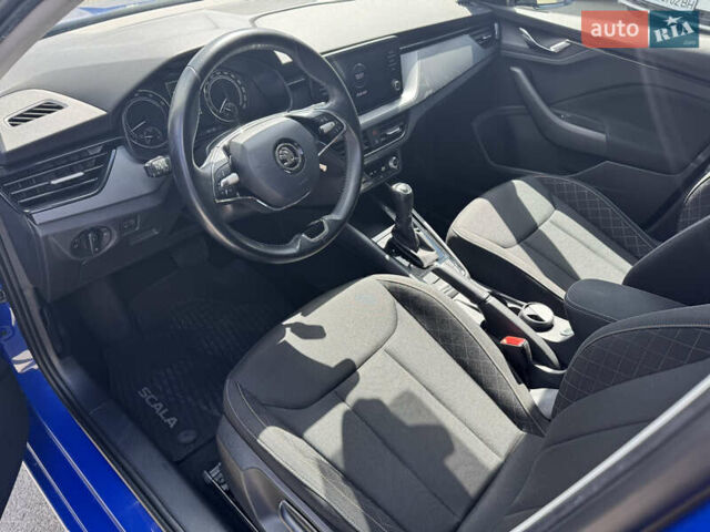 Синий Шкода Scala, объемом двигателя 1.6 л и пробегом 114 тыс. км за 14388 $, фото 3 на Automoto.ua