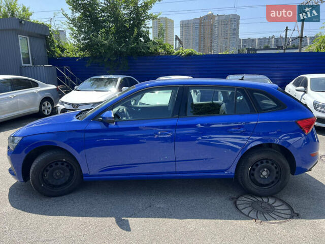 Синий Шкода Scala, объемом двигателя 1.6 л и пробегом 102 тыс. км за 14875 $, фото 7 на Automoto.ua