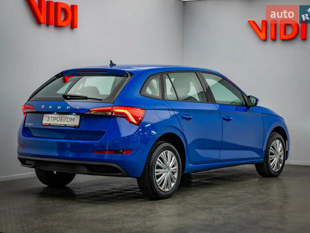 Синій Шкода Scala, об'ємом двигуна 1.6 л та пробігом 84 тис. км за 17994 $, фото 1 на Automoto.ua