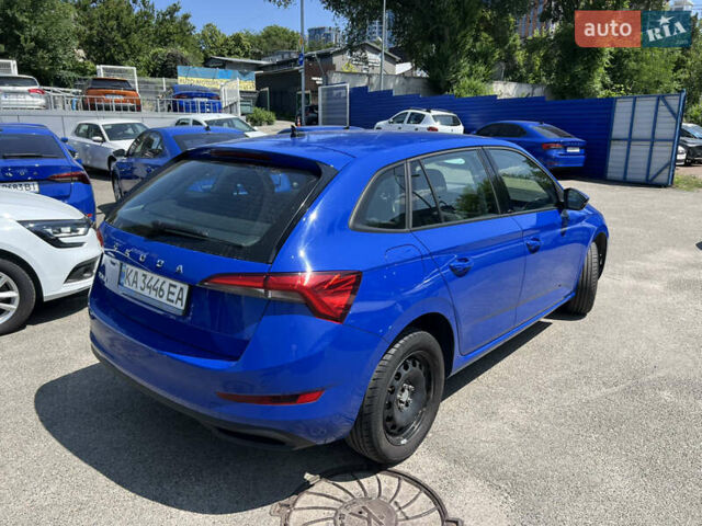 Синий Шкода Scala, объемом двигателя 1.6 л и пробегом 102 тыс. км за 14875 $, фото 2 на Automoto.ua