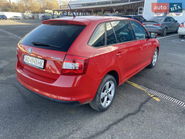 Красный Шкода Спейсбек, объемом двигателя 1.6 л и пробегом 236 тыс. км за 7000 $, фото 5 на Automoto.ua