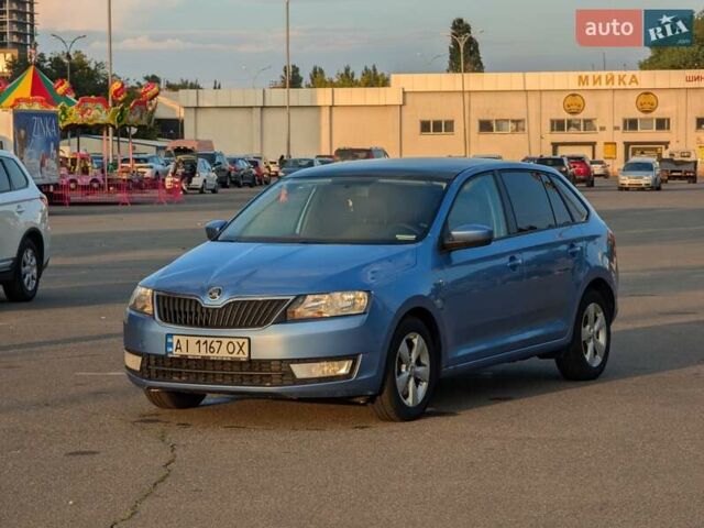 Синий Шкода Спейсбек, объемом двигателя 1.6 л и пробегом 172 тыс. км за 8499 $, фото 5 на Automoto.ua