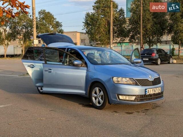 Синий Шкода Спейсбек, объемом двигателя 1.6 л и пробегом 172 тыс. км за 8499 $, фото 1 на Automoto.ua