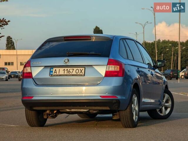 Синий Шкода Спейсбек, объемом двигателя 1.6 л и пробегом 172 тыс. км за 8499 $, фото 3 на Automoto.ua