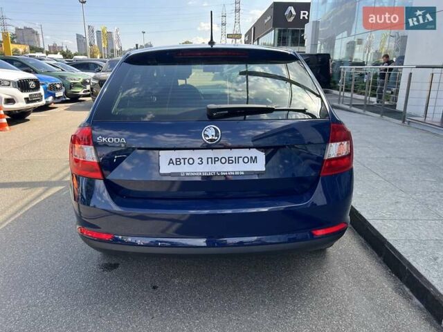 Синий Шкода Спейсбек, объемом двигателя 1.2 л и пробегом 143 тыс. км за 7384 $, фото 5 на Automoto.ua