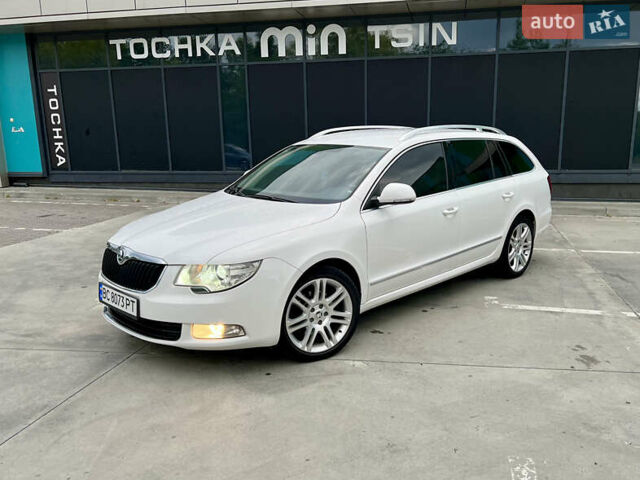 Белый Шкода Суперб, объемом двигателя 1.97 л и пробегом 311 тыс. км за 9800 $, фото 5 на Automoto.ua