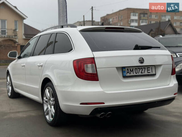 Белый Шкода Суперб, объемом двигателя 2 л и пробегом 304 тыс. км за 7999 $, фото 12 на Automoto.ua