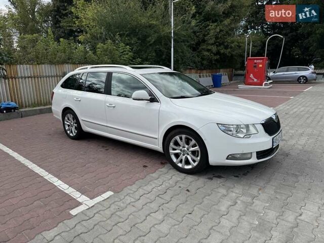 Білий Шкода Суперб, об'ємом двигуна 2 л та пробігом 287 тис. км за 8500 $, фото 8 на Automoto.ua