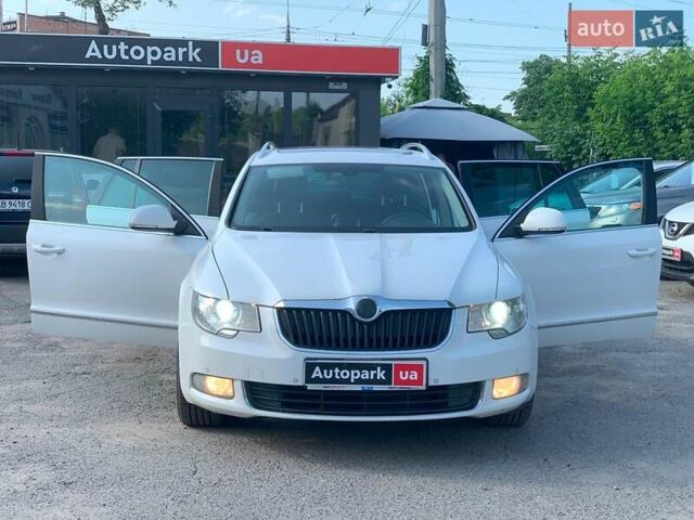Білий Шкода Суперб, об'ємом двигуна 2 л та пробігом 284 тис. км за 8790 $, фото 14 на Automoto.ua